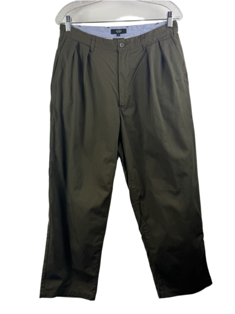 BEAMS HEART Chinos & Khakis Olive Green size Medium